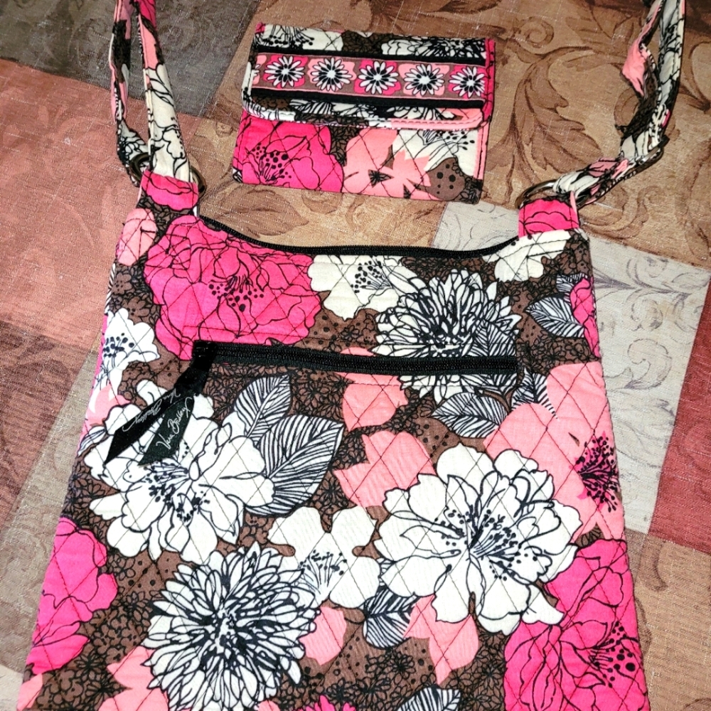 Vera Bradley Crossbody and matching wallet